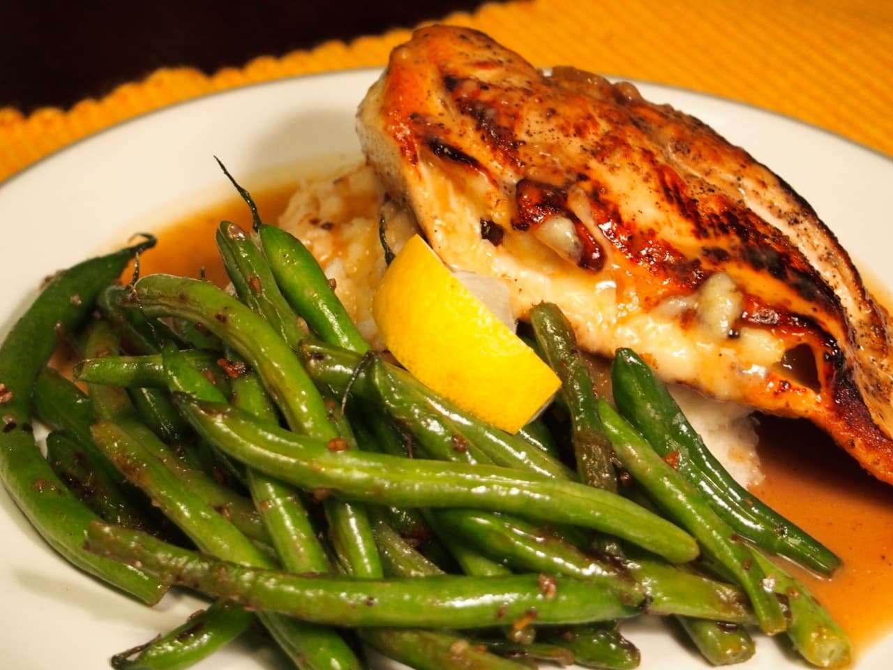 Alliteration Chicken (a.k.a. Cheddar & Chutney Stuffed Chicken Breasts)