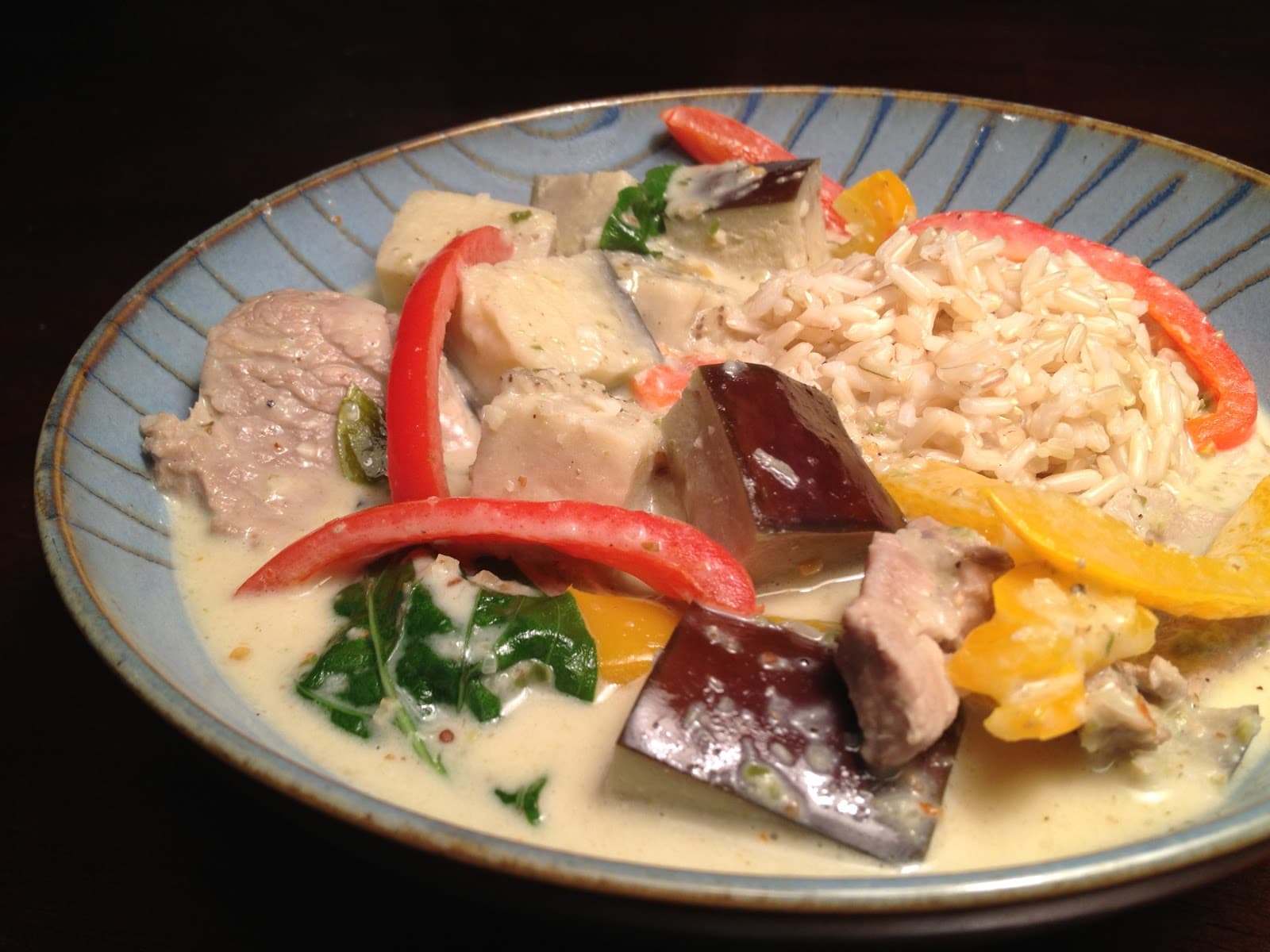 April Flurries Bring Green Curries