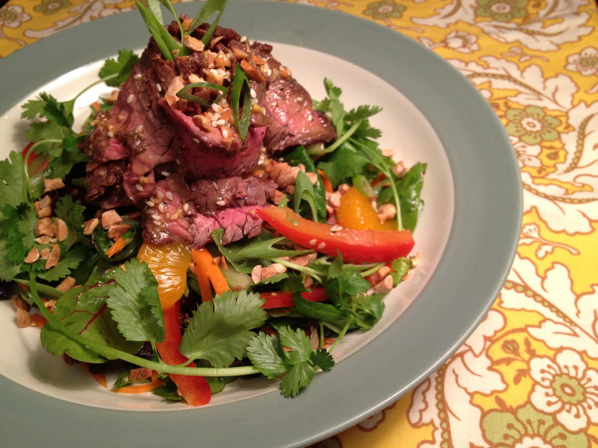 One Night in Bangkok: Thai Steak Salad