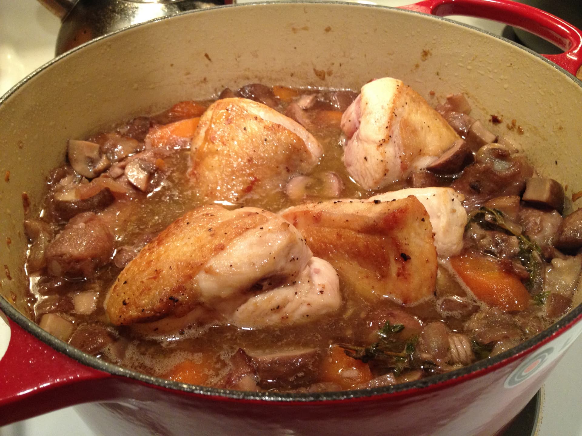 Our First Creusade: Coq au Vin