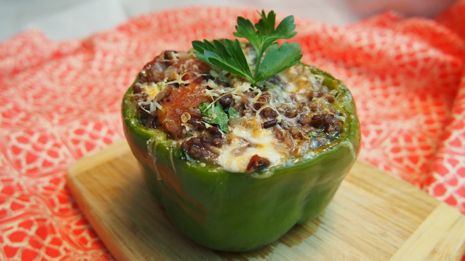 Double Stuffed Italian Peppers with Peppadew and Goat Cheese